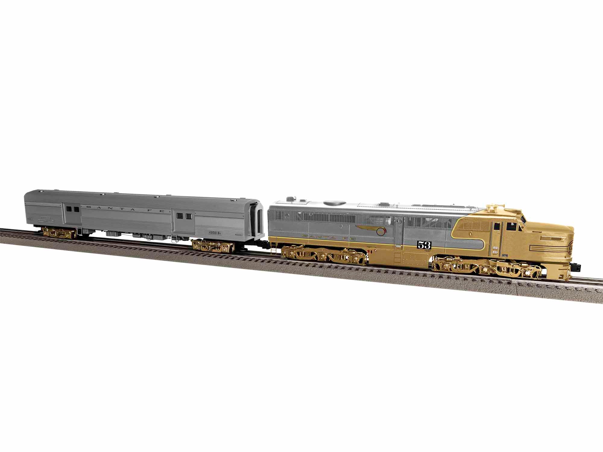 LEGACY Santa Fe "Gold Bonnet" Passenger Set